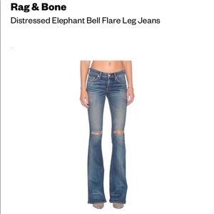 Rag and bone flare jeans